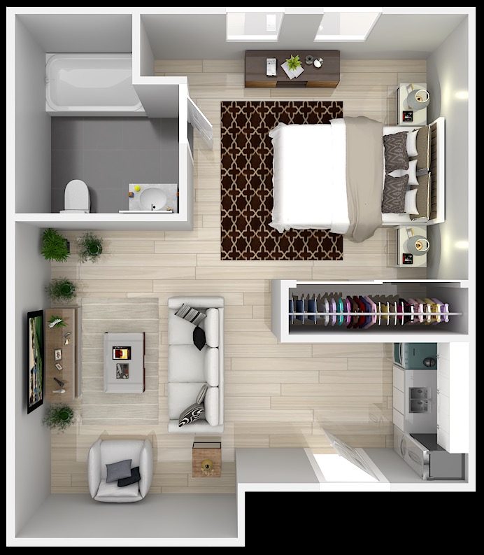 Companion Suite floor plan