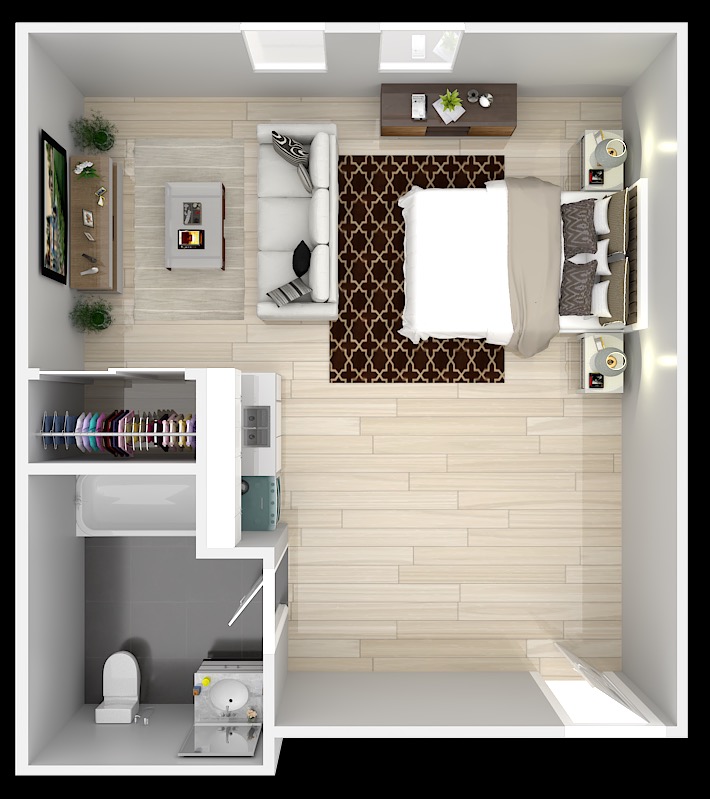Memory Care Suite floor plan