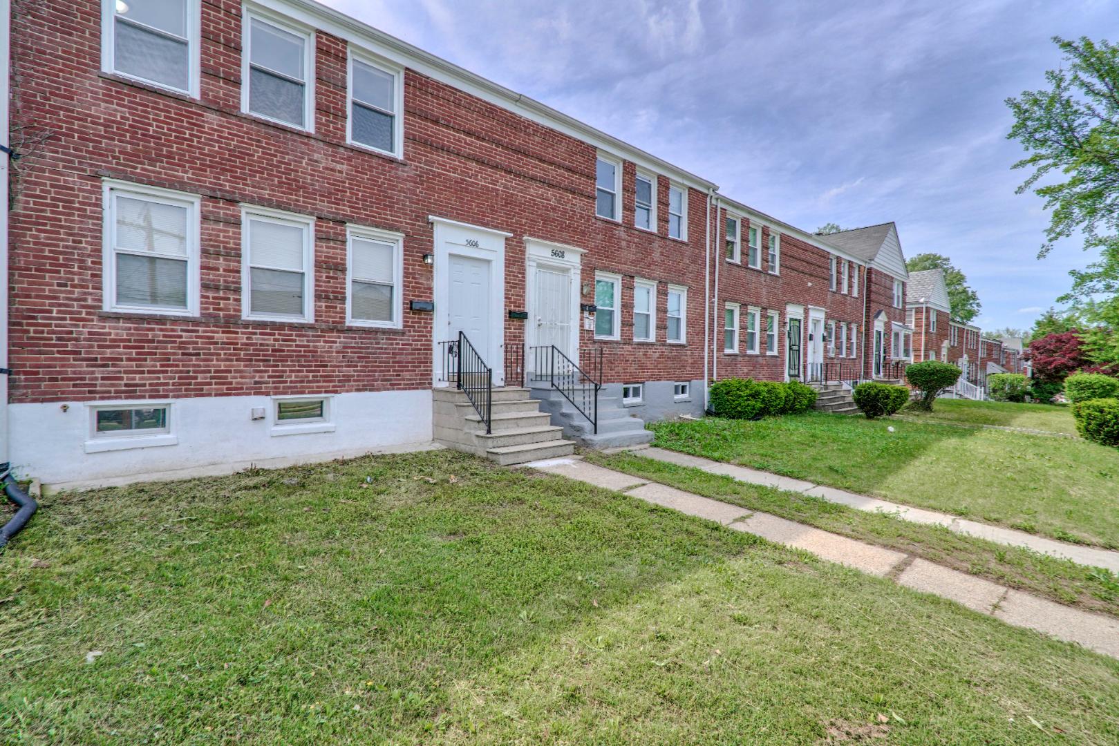2 Bedroom Multi-Family Home – 5606 Midwood Ave. 2, Baltimore, MD 21212